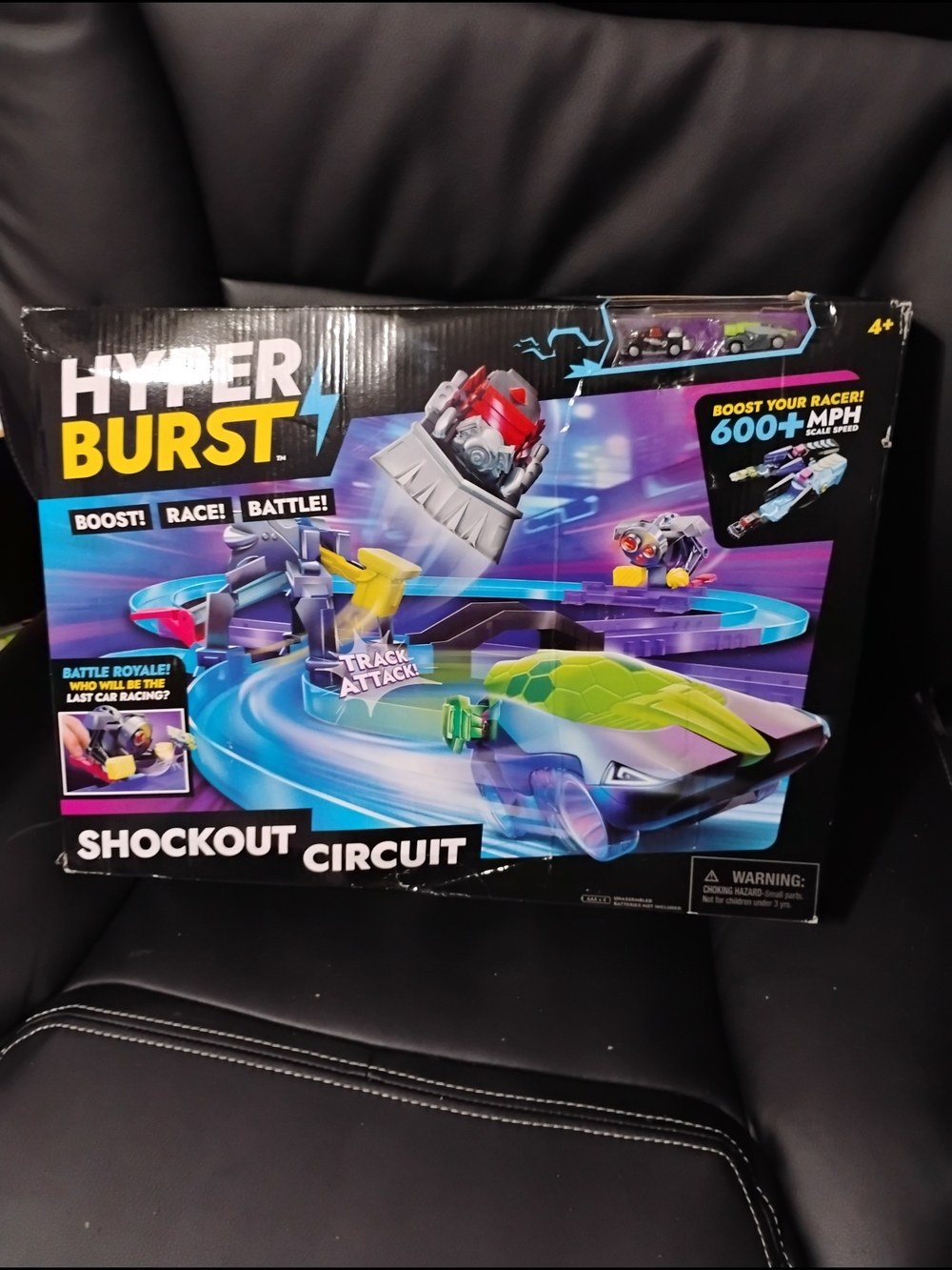 Hyper Burst Shockout Circuit Racing Playset - Green